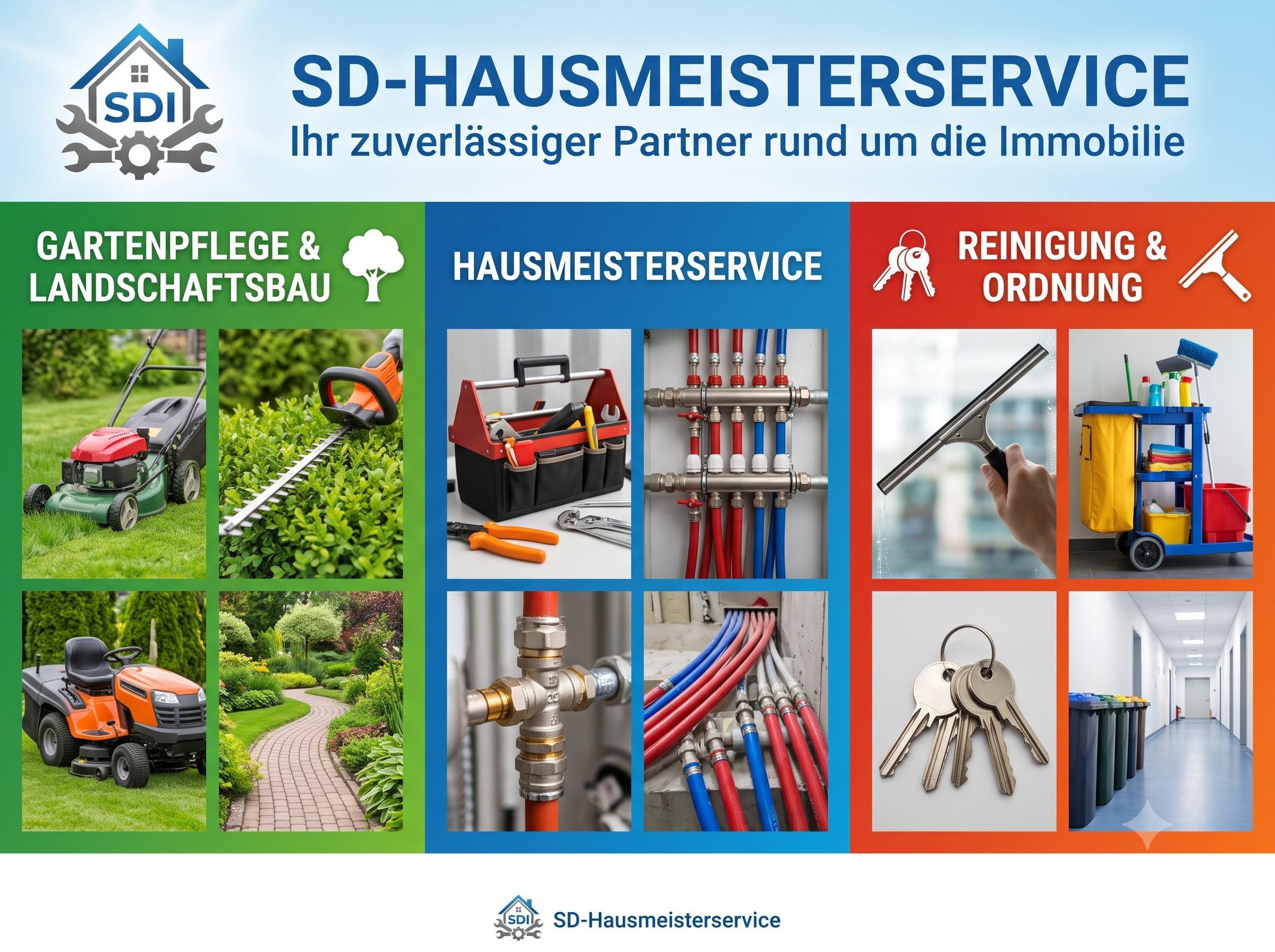 SD Hausmeisterservice Hero-Bild